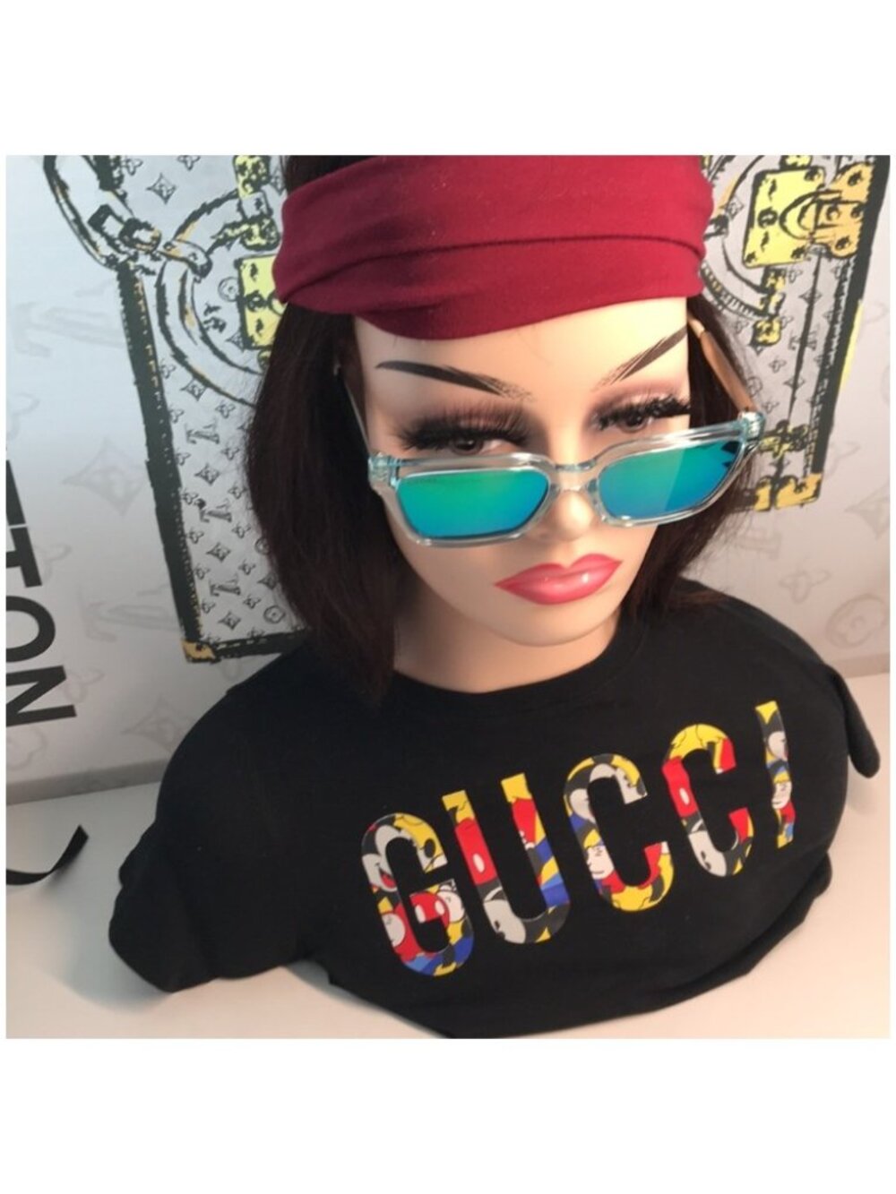 Gucci GG0975S 003 Sunglasses Stylish Modern New